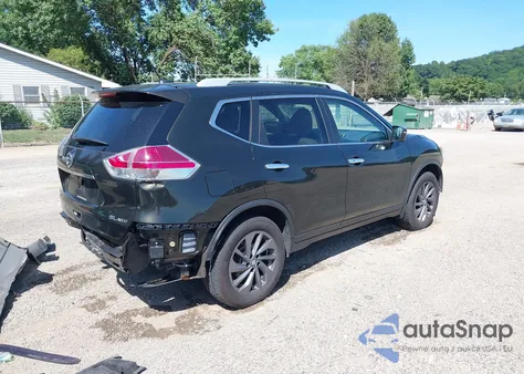 2016 Nissan Rogue Sl из США, поврежденный, VIN 5N1AT2MV8GC822529